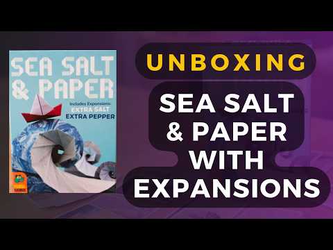 Sea Salt & Paper with Extra Salt and Extra Pepper Expansions | DaniCha