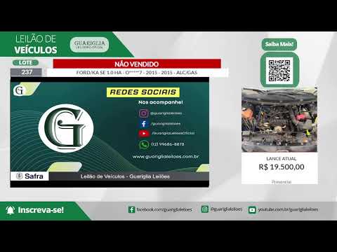 LEILÃO DE VEÍCULOS EM CAÇAPAVA/SP E CANDEIAS/BA - 10/09/26