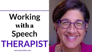 Working with a Speech Therapist