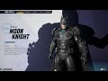 Batman Moon Knight Marvel Rivals Audio Mod Showcase