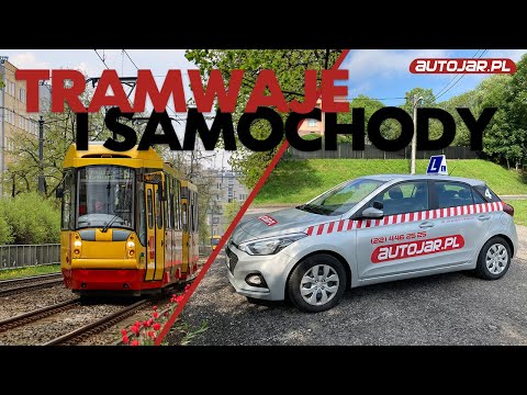 TRAMS IN CITY TRAFFIC