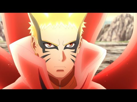 60 FPS [4K ULTRA HD] Naruto Baryon mode! Vs isshiki osutsuki!Breaking the internet!