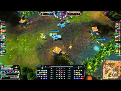 SKT T1 Faker - Ahri vs Twisted fate S4