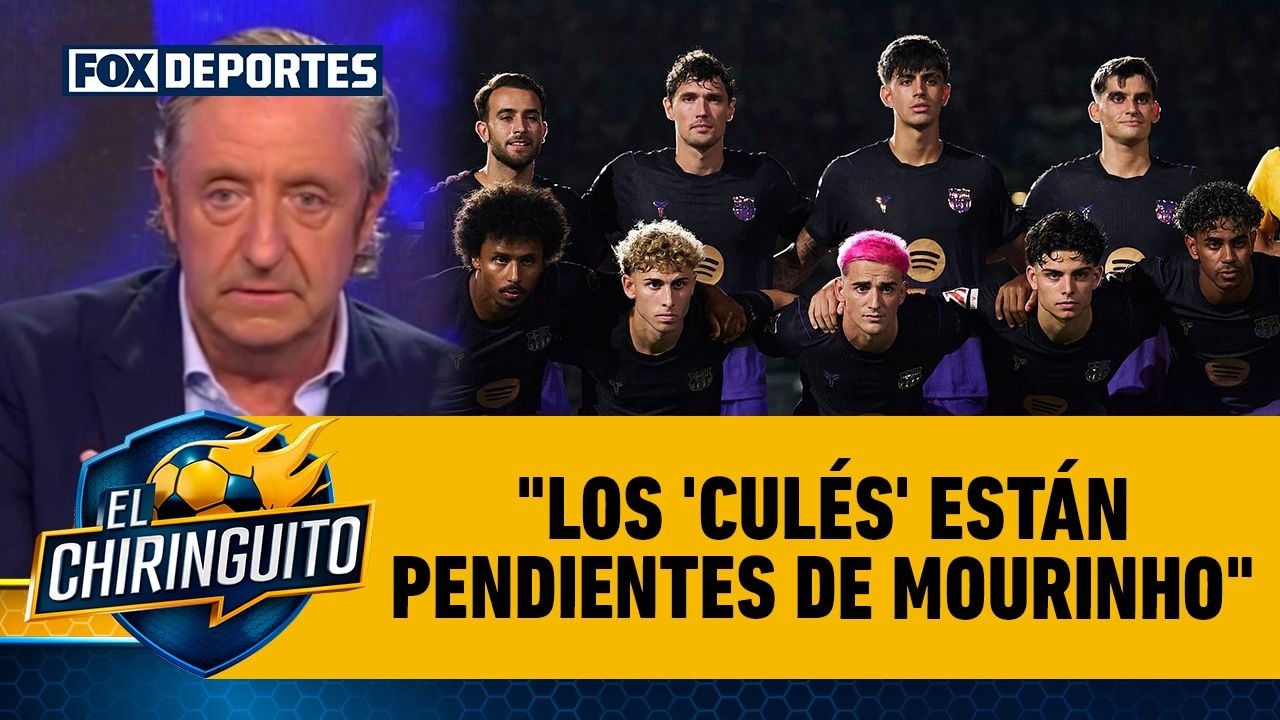 👀🔥 "Los 'CULÉS' están pendientes de MOURINHO" en BARCELONA, dice Josep Pedrerol | El Chiringuito