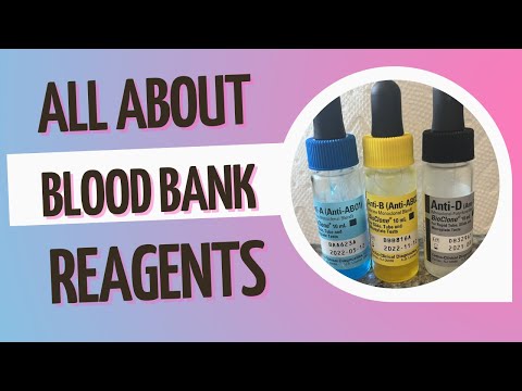 All About Blood Bank Reagents