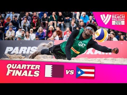 Cherif/Ahmed vs. Grimalt M./Grimalt E. - Quarter Final Highlights Paris 2022 #BeachProTour