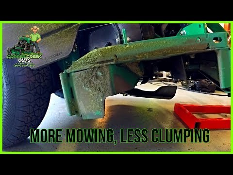 5-Minute Modification To Reduce Mower Deck Clogging