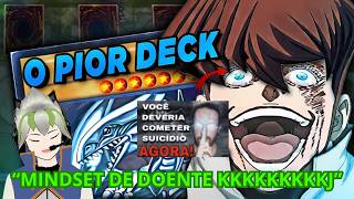 rei supremo reagendo a "Joguei com o deck do Kaiba até vencer 1 partida no Master Duel" KKKKKKKKKKKJ