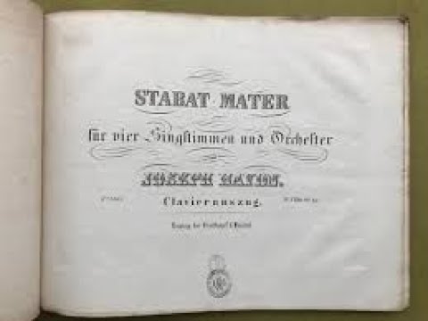 Haydn:   Stabat Mater Hob.XXbis (6/13)  -  Vito Martino; Daniele Ferrari; Milano Sinfonietta