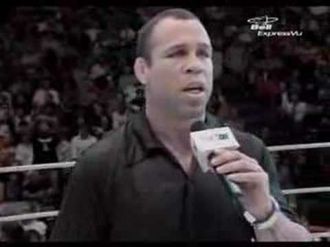 Funny Wanderlei Silva speech  in Pride 32