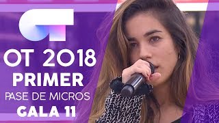 &quot;SOBER&quot; - JULIA | PRIMER PASE DE MICROS GALA 11 | OT 2018