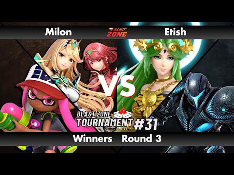 Milon (Pyra & Mythra, Inkling) VS Etish (Palutena, Dark Samus) - Blast Zone Tournament #31