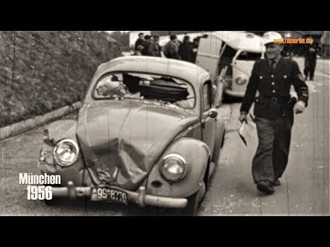 München 1956 - Unfälle aus Lehrfilmen der Polizei - Accidents in educationals of the police