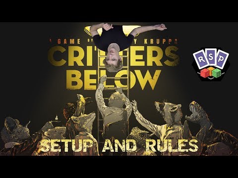 Critters Below Setup and Rules - Ready Steady Play