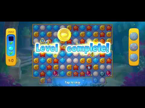 Fishdom gameplay level 2541