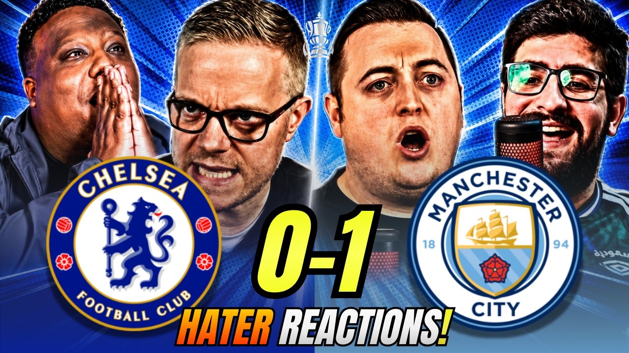 Chelsea & Man City’s RIVALS & HATERS reactions to Chelsea 0-1 Man City | FA Cup Fan Reactions
