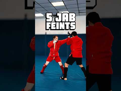 How elite fighters actually use feints | 5 ways to use feint-jab #sambo #mma