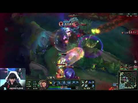 JackeyLove Ezreal POV vs Elk Kaisa ~ UP vs TES ~ LPL Spring 2022 ~ Game 2