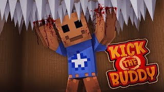 Kick the Buddy in Minecraft - HOW TO KILL THE BUDDY! (Minecraft Kick the Buddy)