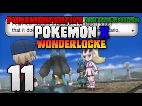 Pokemon X Wonderlocke Part 11 It's Morphin Time, So Many Wonder Trades