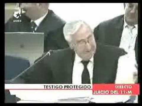 Lavandera compareció en el 11-M como testigo protegido