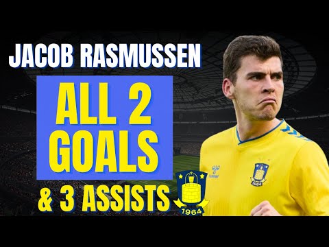 Jacob Rasmussen - ALL 2 GOALS & ASSISTS FOR BRØNDBY IF | Skills & Highlights