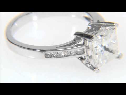 2.55 CTW Color H Diamonds 14K Gold Ring