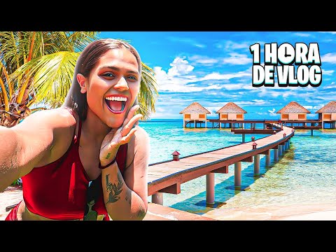 1 HORA DE VLOG EM MALDIVAS!!!