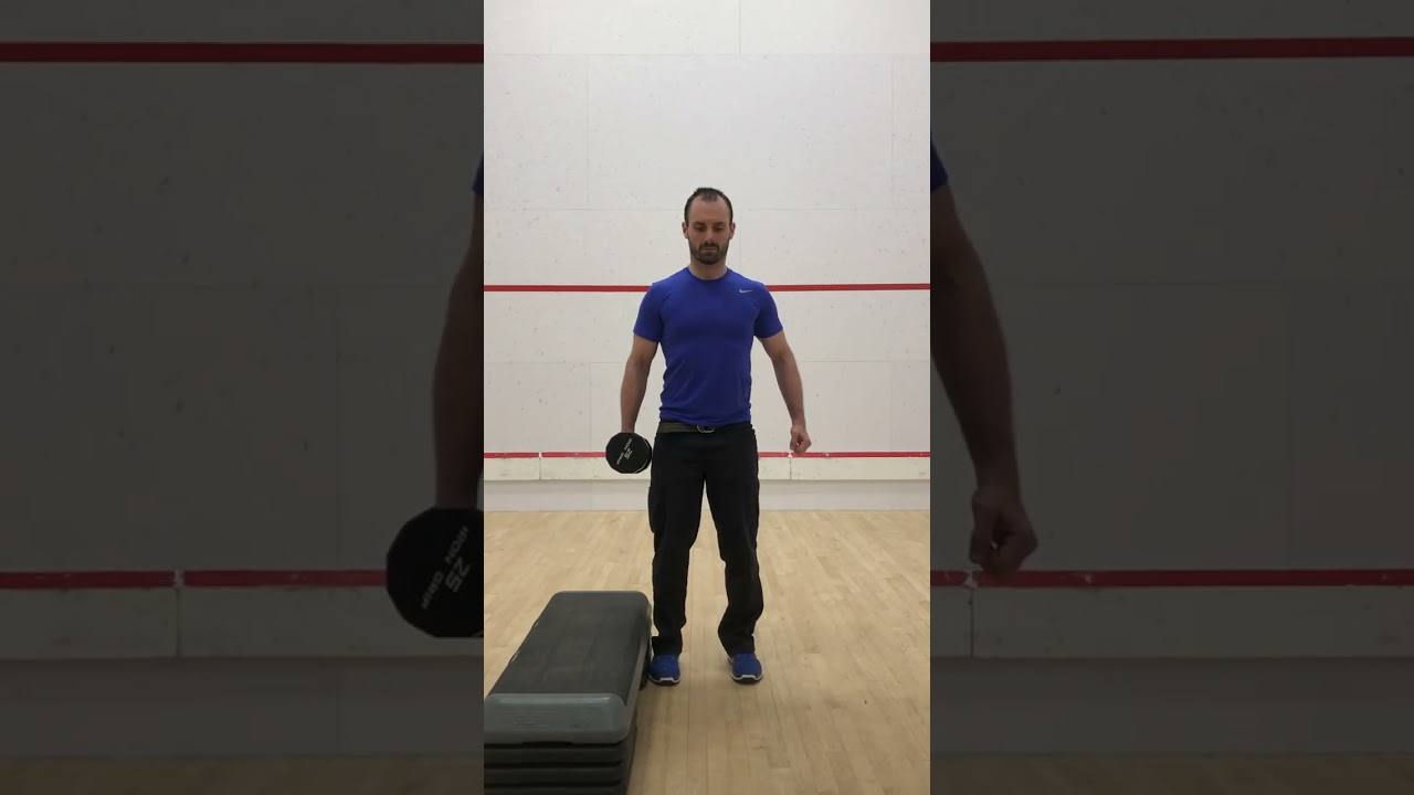 5. Level 1 Suitcase Deadlift (Front View)