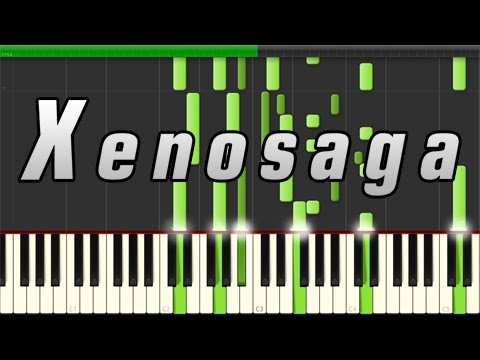 Xenosaga III - Old Miltia Forest (Piano Tutorial, Synthesia)