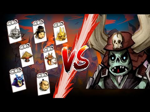 Samurai vs Zombies (SVZ): Friendship charms vs zombie shogun