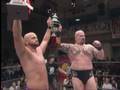 2009 11 01 G1 TAG LEAGUE 2009 FINAL TAGUCHI PRINCE DEVITT Vs GIANT BARARD KARL ANDERSON