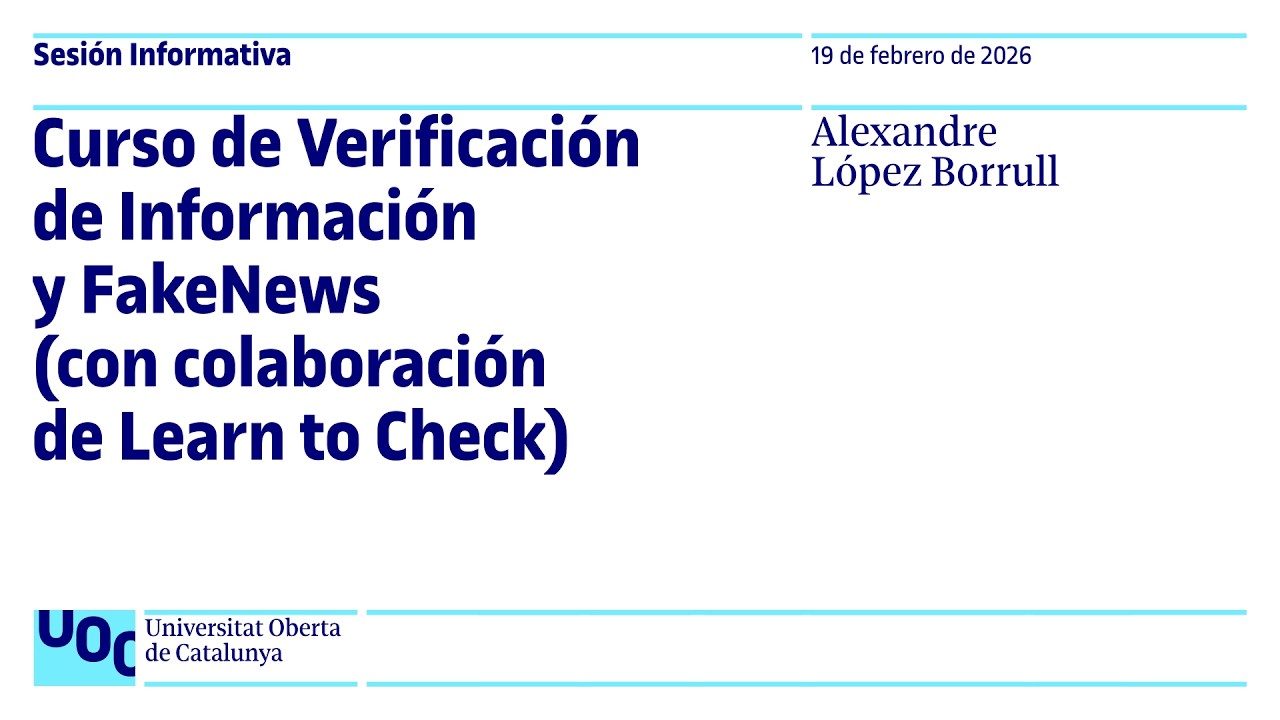 Sesión informativa video link