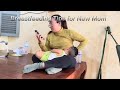 THIS VIDEO IS FOR BREASTFEEDING MOTHERS Single Mother Breastfeeding A Peaceful Moment For Baby