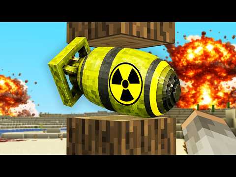 Minecraft, but Every Drop is NUKES..