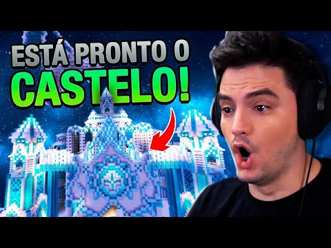 CONSTRUÍ O CASTELO DE FROZEN NO MINECRAFT #1-82 [+10]