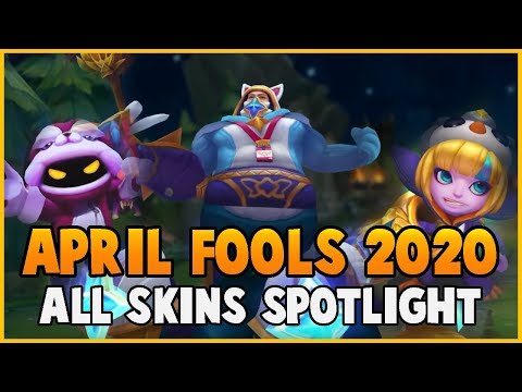 All April Fools 2020 Skins - Pajama Guardian Cosplay Urgot / Furyhorn Veigar / Pengu Tristana