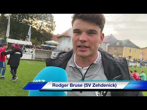 Fußball Brandenburgliga, 9. Spieltag: SV Zehdenick - Brandenburger SC Süd
