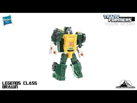 Optibotimus Reviews: Transformers Titans Return Legend Class BRAWN