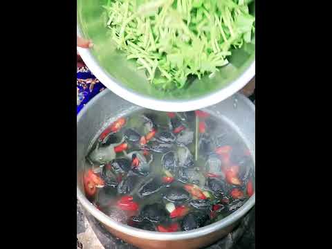 frog soup looks great and delicious