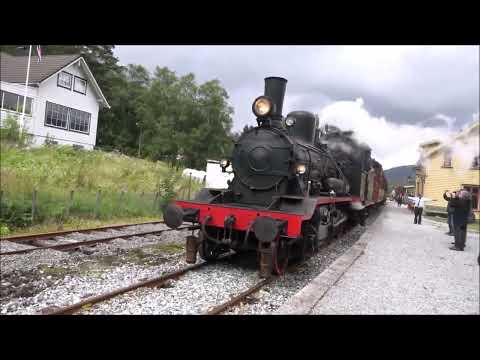 Norway '22 -  NSB #255 in action on the Gamle Vossebanen