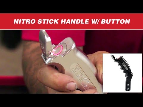 Hurst Nitro Stick Shifter Handle w/12 Volt Momentary Switch 5381000 & 5381001