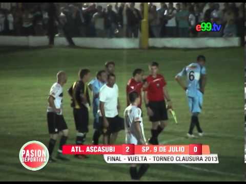 2013 final vuelta clausura lrrf atletico ascasubi tetra campeon 9 de julio