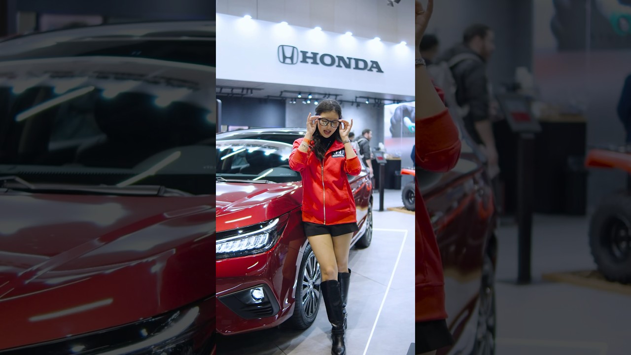 POV: Danyella Aiko e você no estande da Honda no Festival do Japão 2026! 🎌👓 #HondaNoFestival