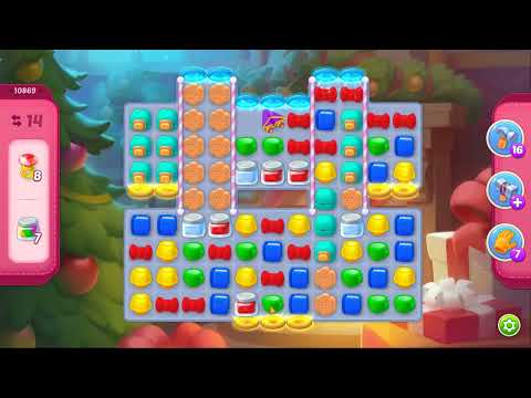 Homescapes Level 10869 No Boosters Gameplay