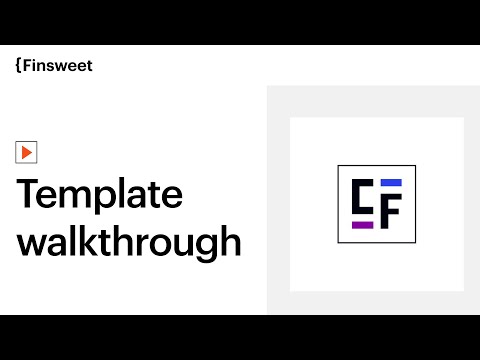Template Walkthrough | Client-First Style-System for Webflow