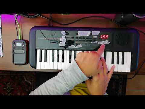 Yamaha pss a50 + Kaosspad mini kp2 low pass filter demo