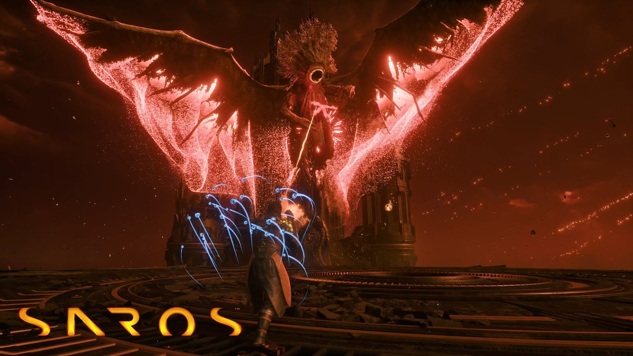 SAROS - Architect Boss Fight (No Damage Taken)