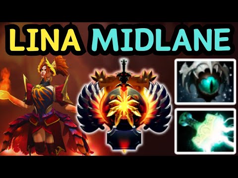 🔥 LINA MID | FULL DAMAGE WITH INSANE ATTACK SPEED 🔥 DOTA 2 MIDLANE