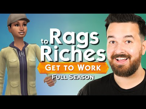 The Sims 4 Get To Work Rags to Riches - Full Season